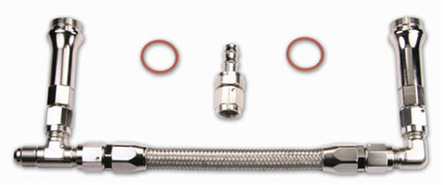 34-8000SSQFT Quick Fuel SS Fuel Line #8 AN Silver
