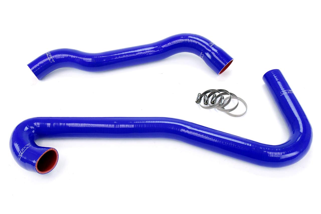 WK1 Silicone Radiator Hose Kit HPS 57-1453-BLUE Coolant