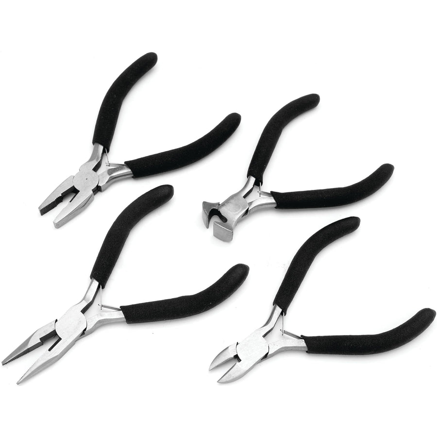 4-Piece Mini Pliers Set Performance Tool 1917 - Essential Precision Tools for Tight Spaces and Delicate Jobs