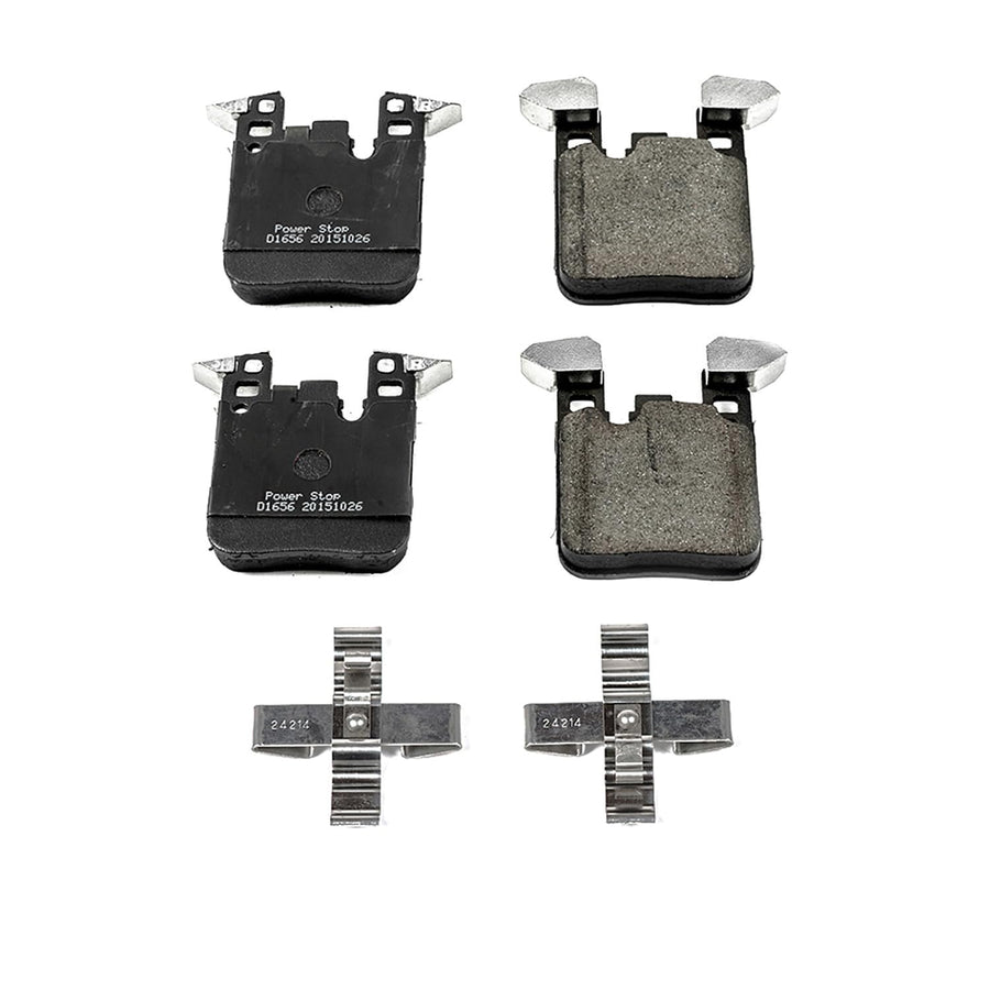 Z17 Power Stop 17-1656 Rear Ceramic Brake Pads with Hardware