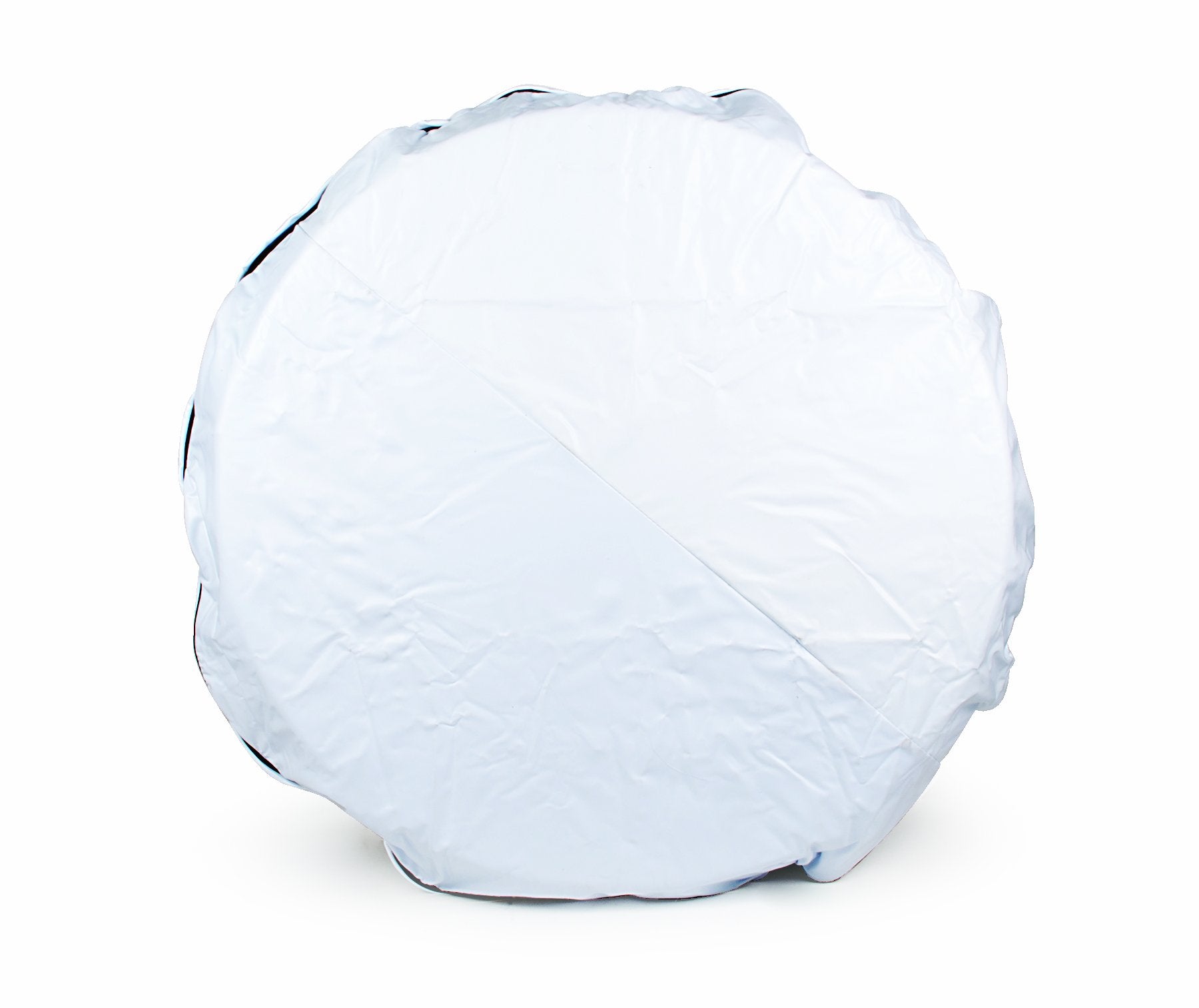 Camco Spare Tire Cover/RV Camper | Features Arctic White Vinyl & Heavy Duty Nylon Thread for Weatherproof Seams | Fits 34-Inch Diameter Tires & Measures 34.5-Inches in Diameter (45340)