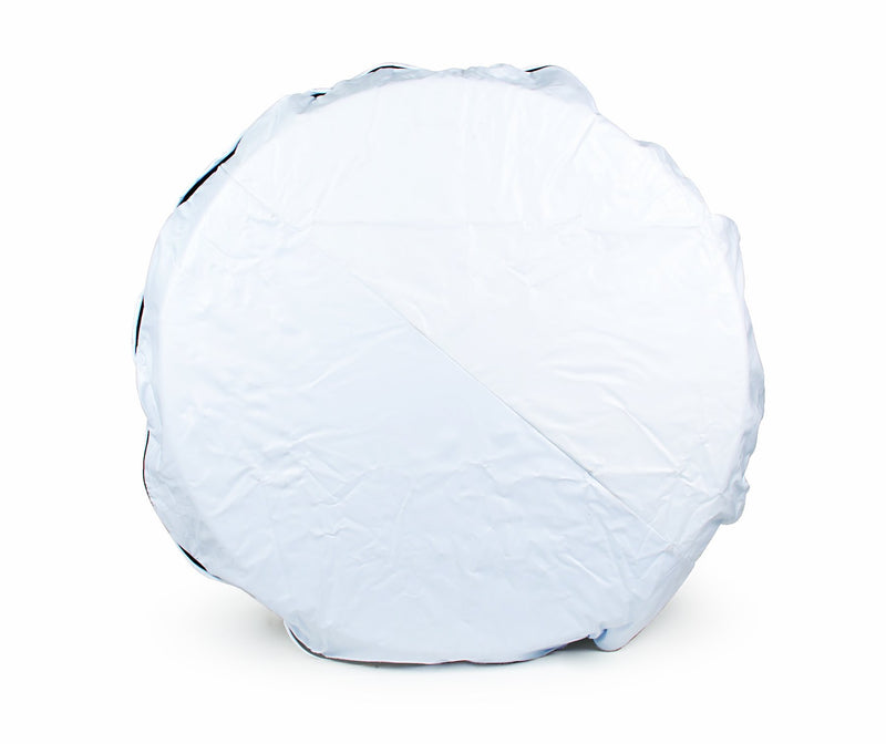 Vinyl Camco Spare Tire Cover (32-1/4 inches, White)