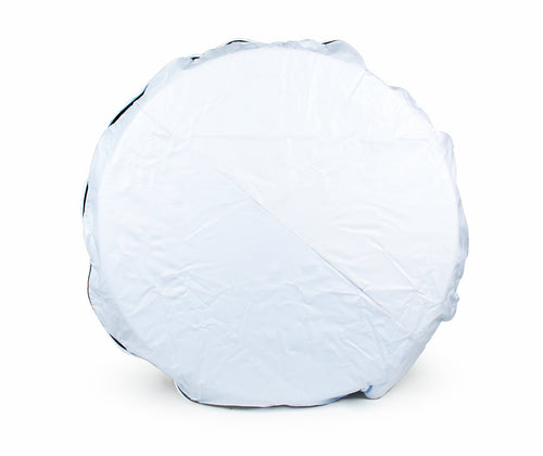 Vinyl Camco 45346 Spare Tire Cover (27 inches, White)
