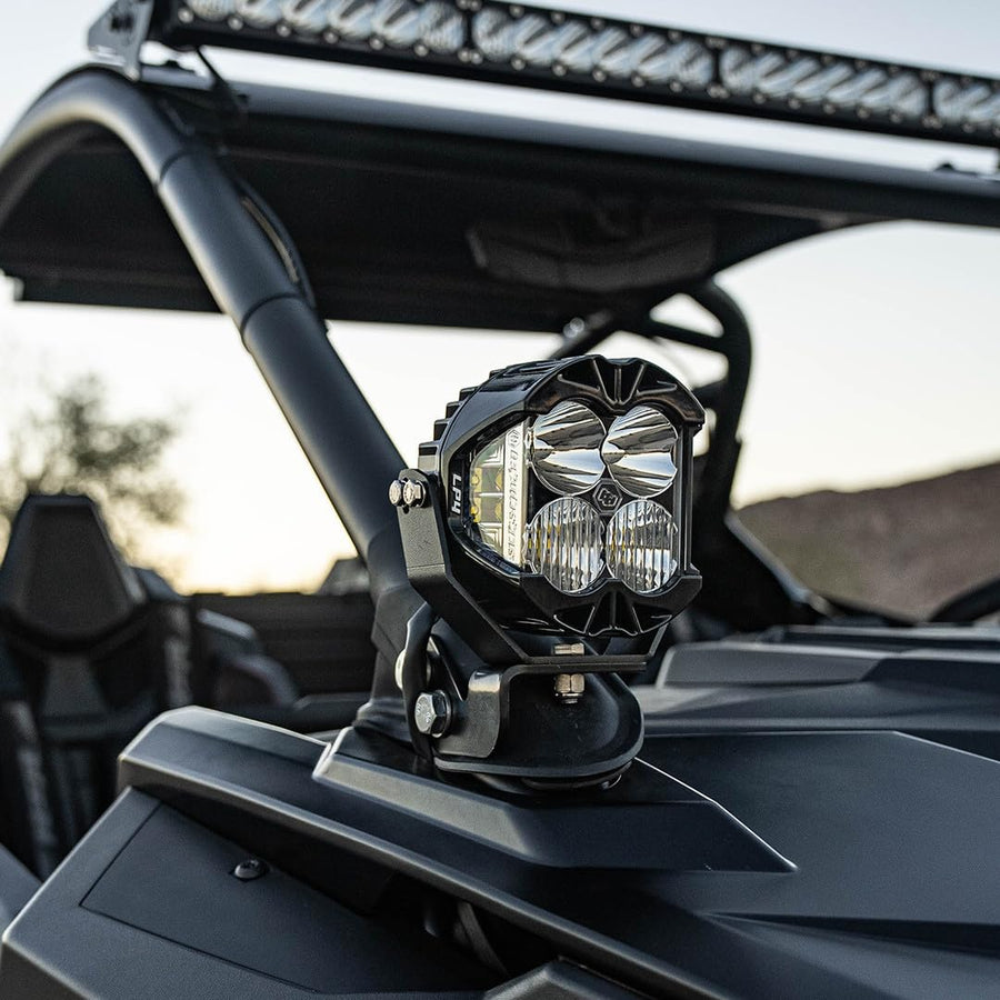 Baja Designs A-Pillar Light Kit LP4 for Polaris RZR Pro R UTV - Includes Wiring Harness