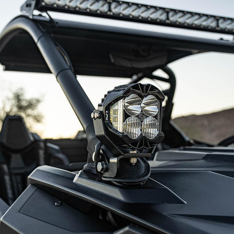 Baja Designs A-Pillar Light Kit LP4 for Polaris RZR Pro R UTV - Includes Wiring Harness