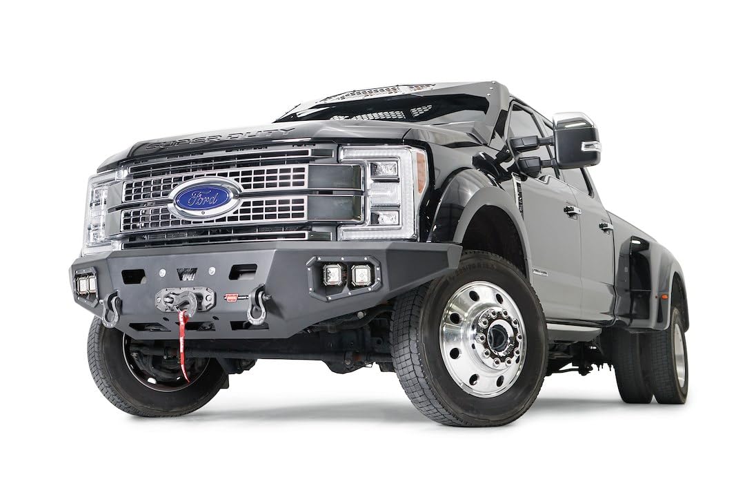 Ascent HD WARN 107181 Front Bumper, Fits: Ford SD F450 & F550 (2017-2021)