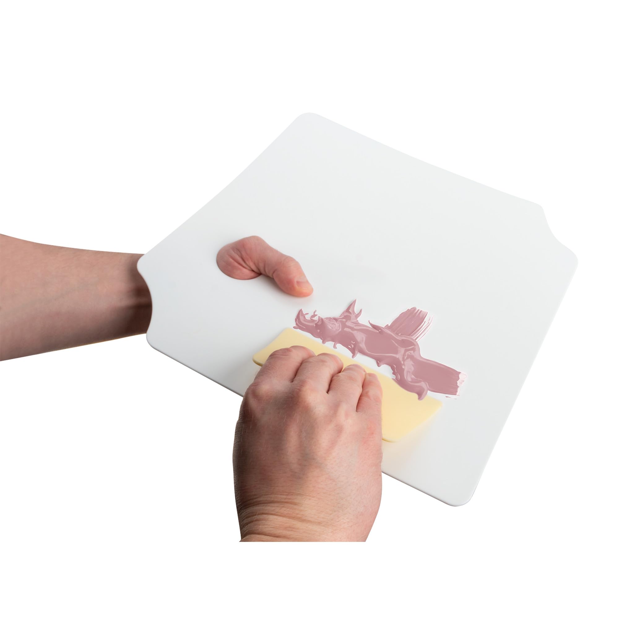 W407C Performance Tool Flexible Plastic Spreader Set - 3 Sizes for Filler and Putty Spreading Jobs - Easy to Clean Bendable Applicators