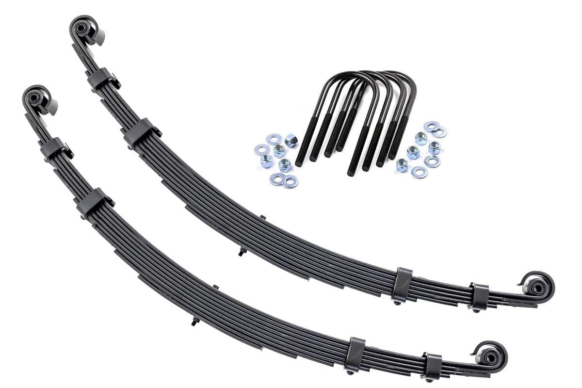 Rough Country 2.5" Leaf Springs Front for 1955-1975 Jeep CJ5-8005Kit
