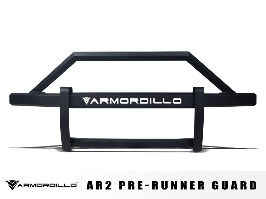 AR2 Pre-Runner Style Armordillo Modular Bumper Grille Guard - Matte Black Fits 2010-2018 Dodge Ram 2500/3500