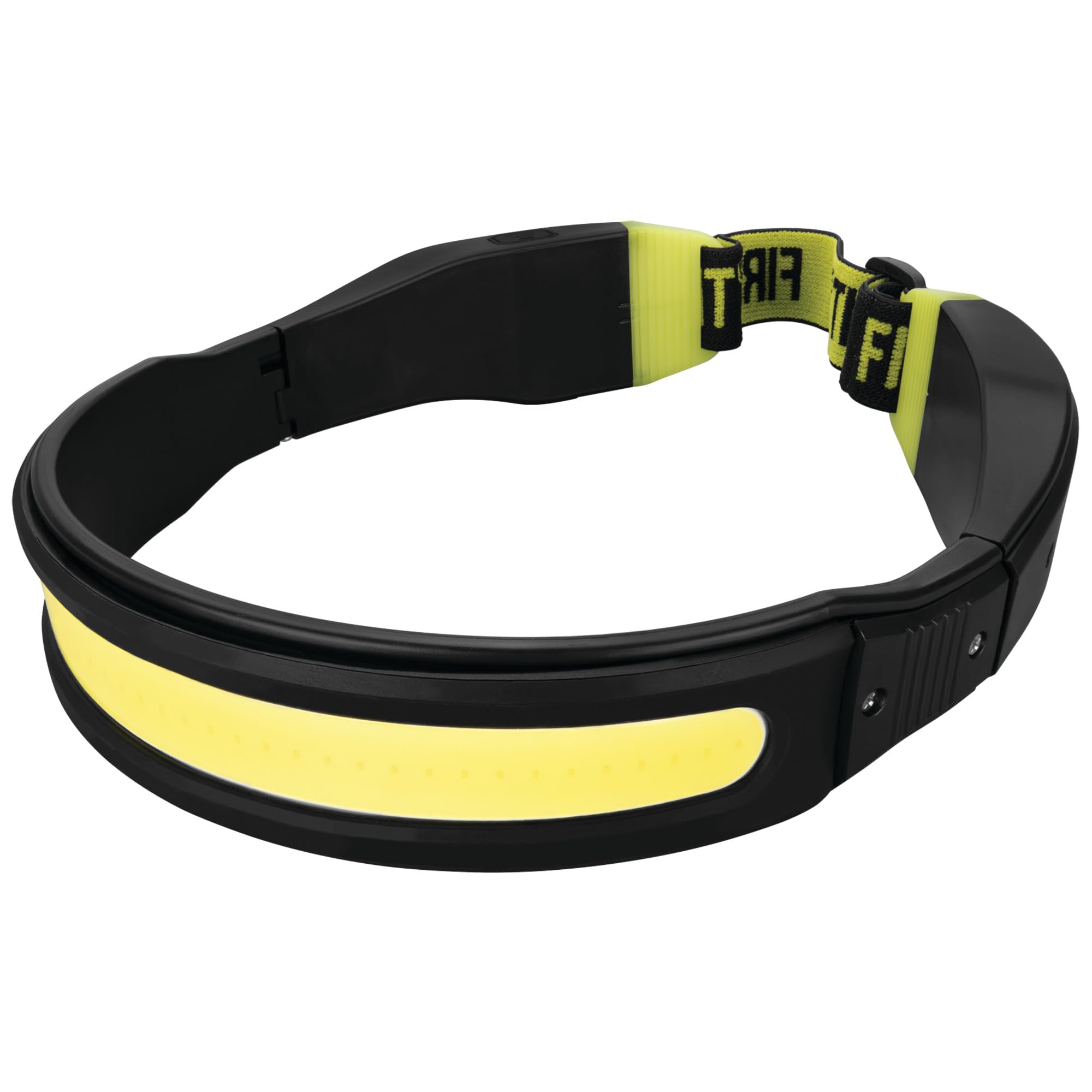 Firepoint Performance Tool W2690 600LM Li-Ion LED Folding Headlamp, USB-C Charging, Adjustable Strap, Motion Sensor, Dimmable, Foldable Frame, Black/Green