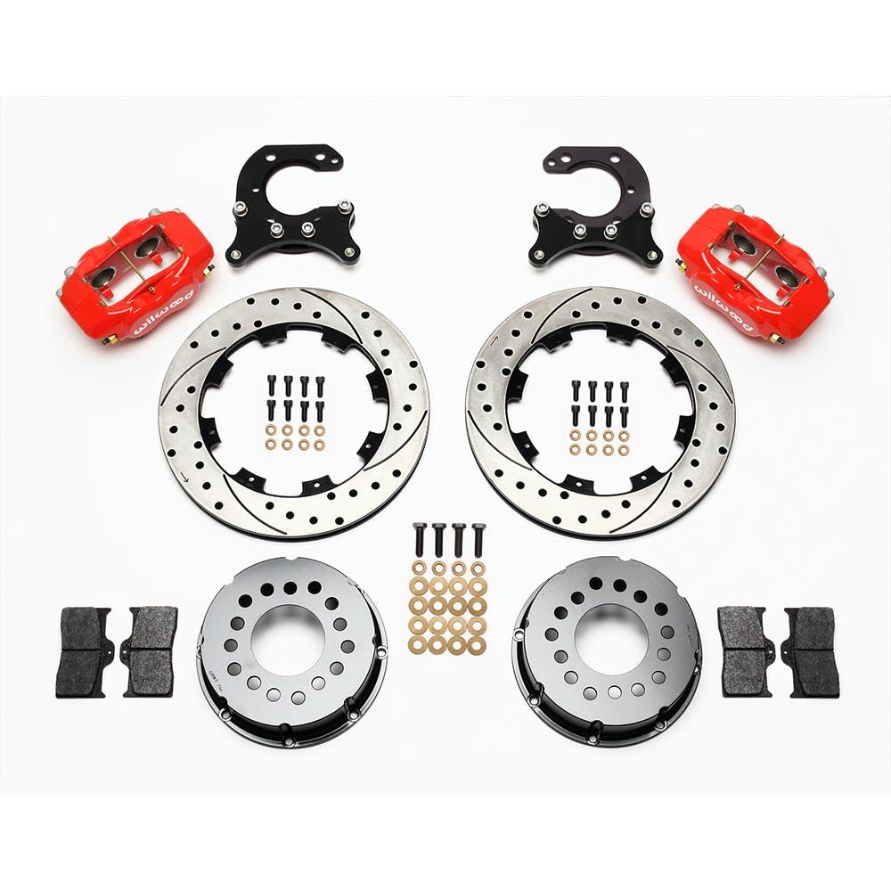 Red FDLI P/S Rear Kit, Drilled