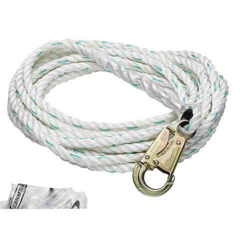 L201100 Werner 100-Foot 5/8" Poly-DAC Vertical Lifeline, 1per Pack