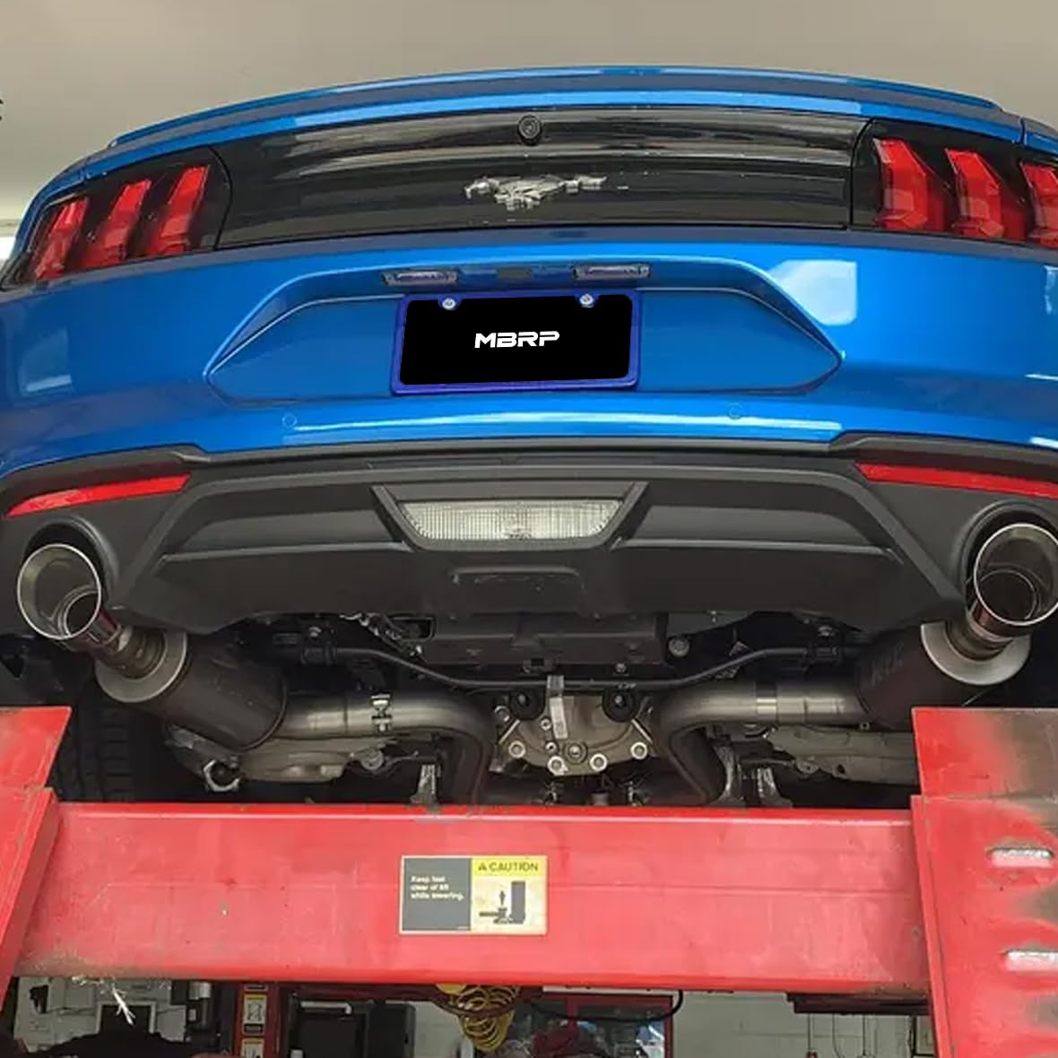 3" MBRP Cat Back, Dual Split Rear, Street Version Exhaust System with 4.5" Tips (T409)