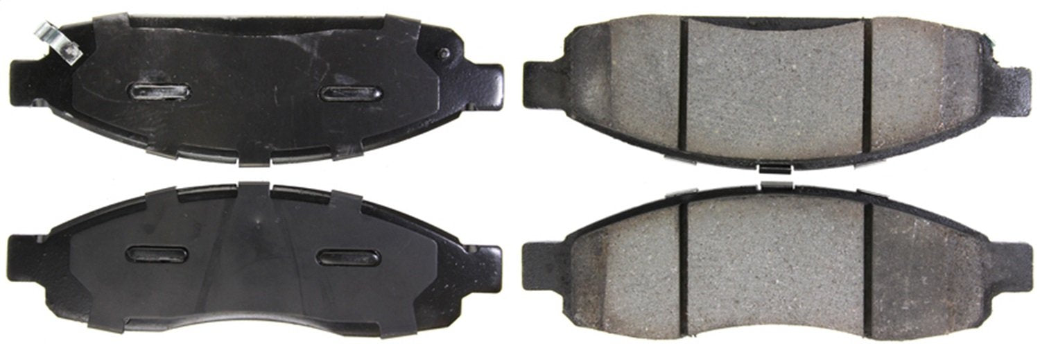 Front StopTech 308.11830 Brake Pads with Shims and Hardware Street
