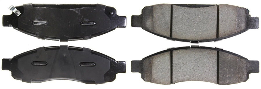 Front StopTech 308.11830 Brake Pads with Shims and Hardware Street