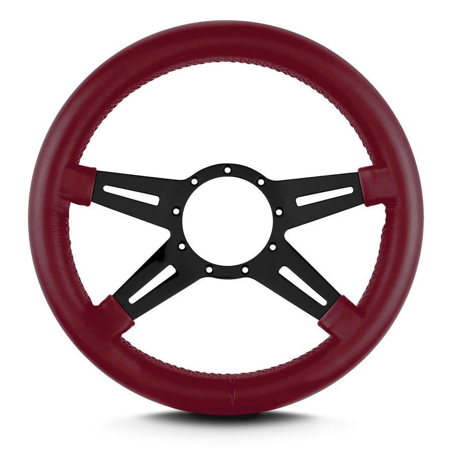Lecarra Mark 9 95603 Elegante Black Thick Grip Burgandy