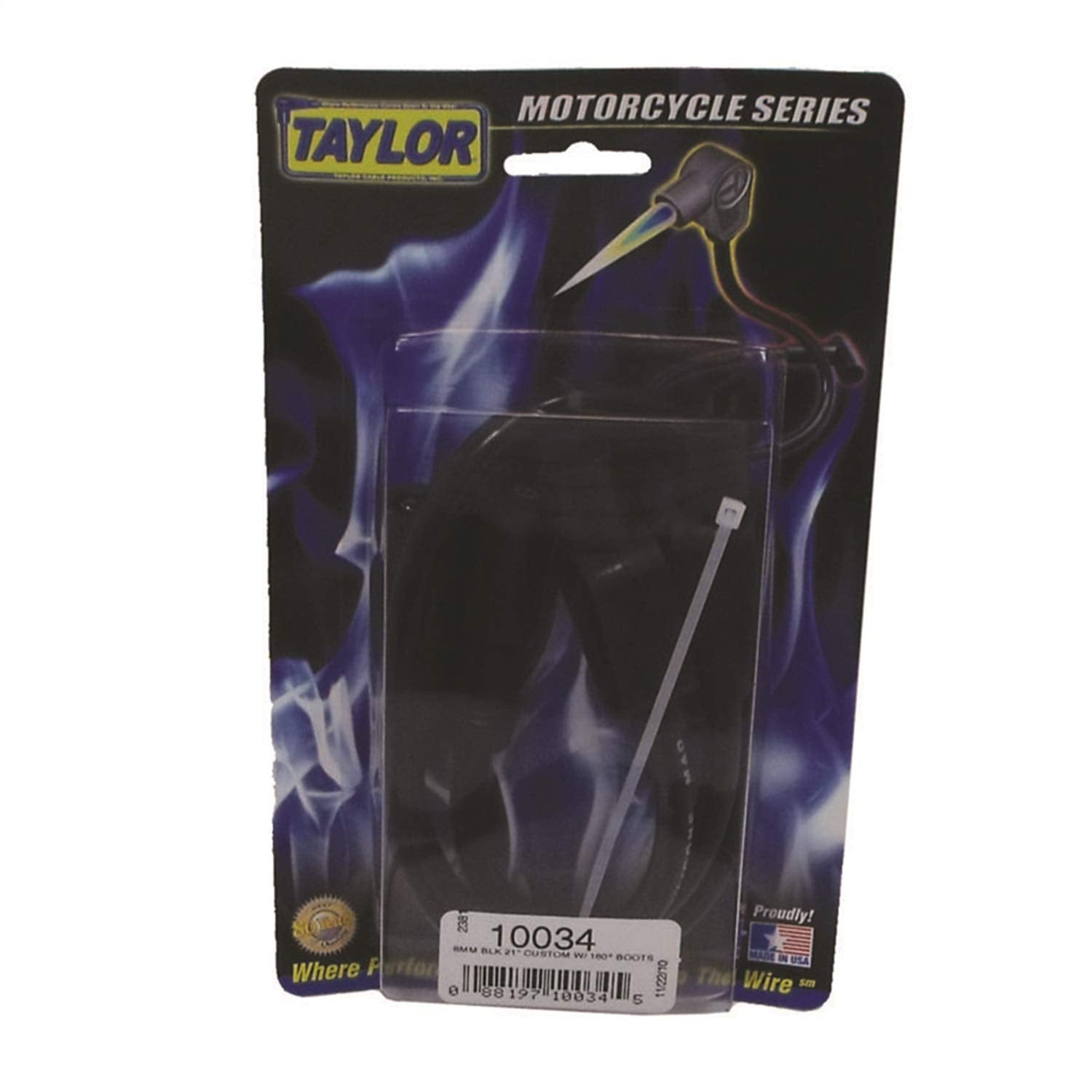 Taylor Cable 8mm Spiro-Pro black 21in custom MC 10034