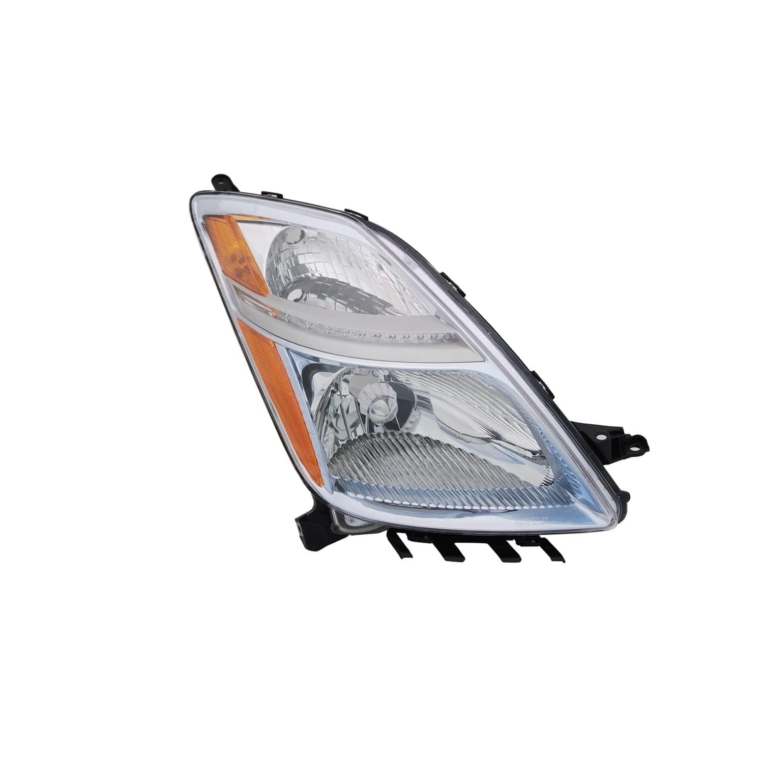 Right TYC Headlight Assembly Compatible with 2006-2009 Toyota Prius