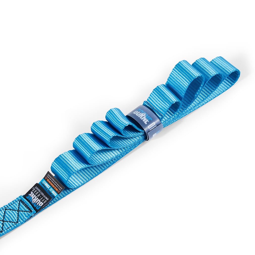Heavy-Duty Borne Off-Road Ratchet Tie-Down Kit (4-Pack), Blue