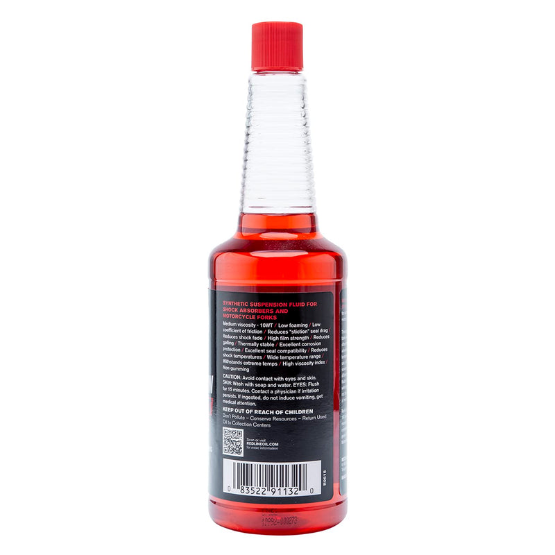 10WT Red Line Medium Synthetic Suspension Fluid (Red) - 16 Ounce