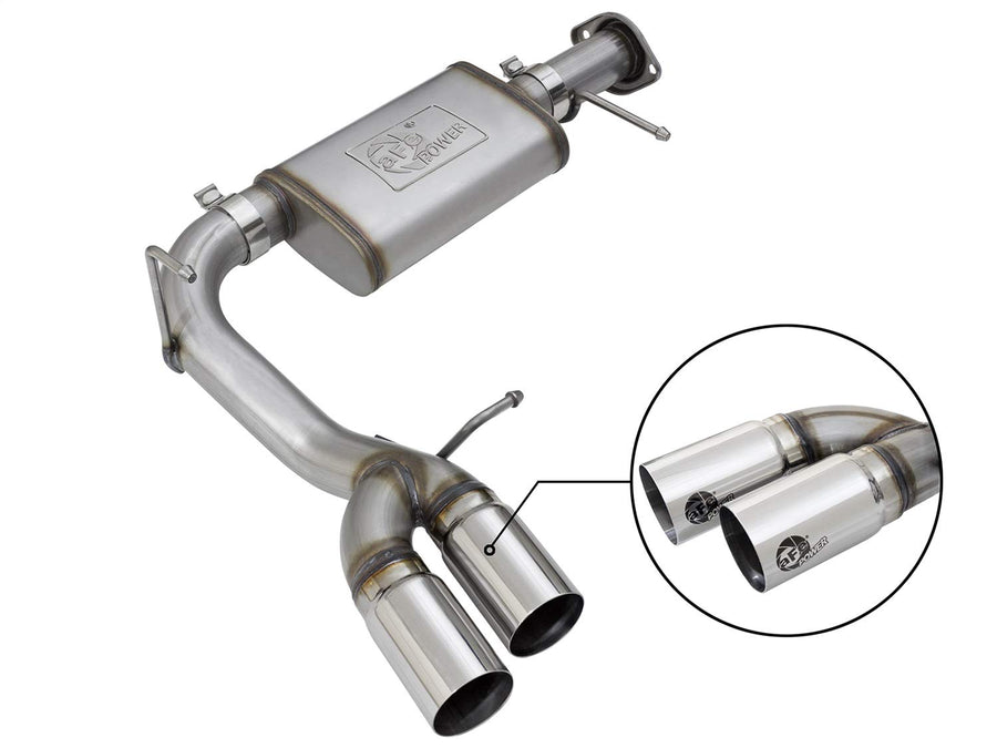 Rebel Series aFe Power 3" Stainless Steel Cat-Back Exhaust System 49-44061-P