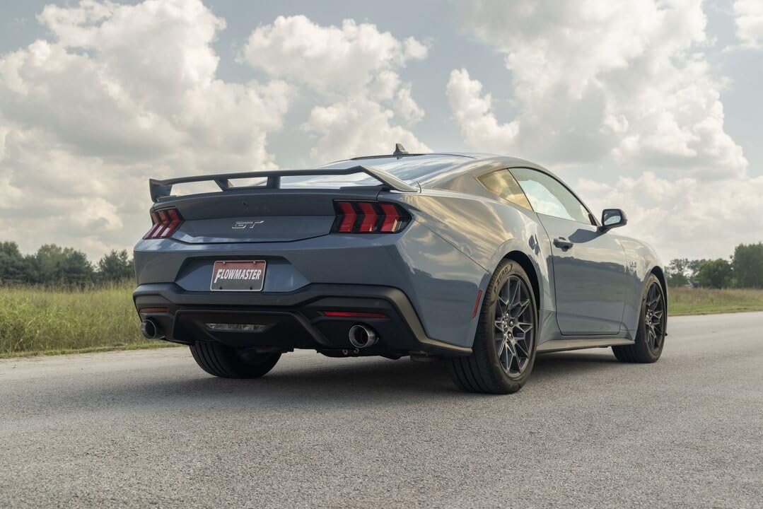 Axle-Back Exhaust American Thunder by Flowmaster for 2024 Ford Mustang GT 5.0L 2.3L