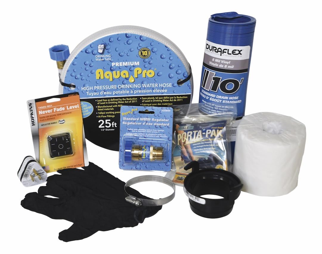 Deluxe Aqua Pro 27589A Rv Starter Kit Aquapro