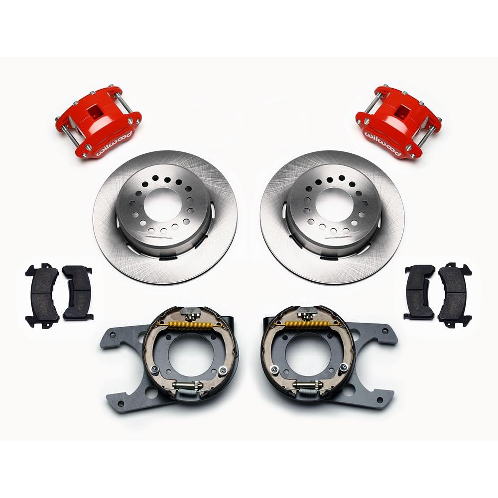 P/S D154 Park Brake Kit, Red