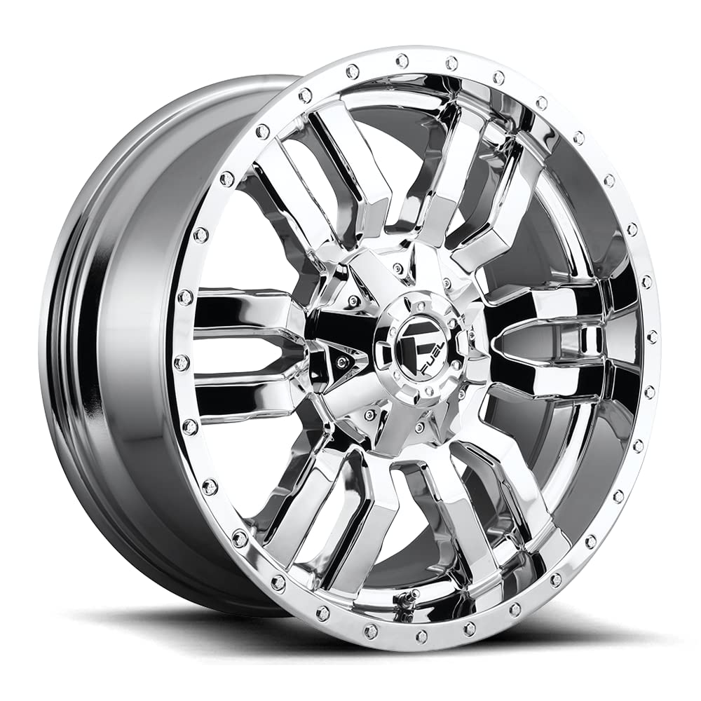 D631 SLEDGE FUEL OFF-ROAD 20X9, 8X170, 5.04, 1mm CHROME PLATED - D63120901750