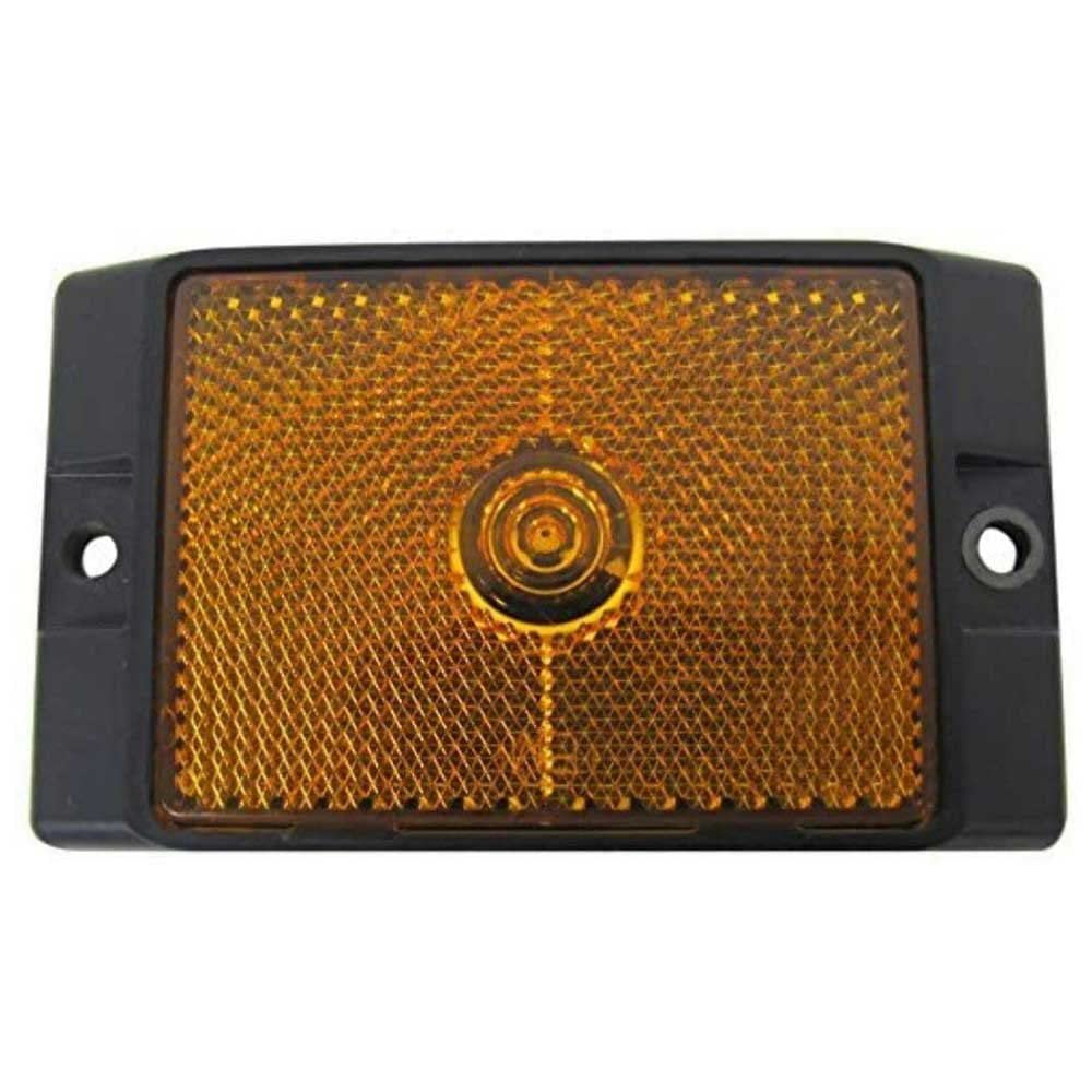 The 215 Series Anderson Marine V215A LED Clearance/Side Marker Lights with Reflex - Amber