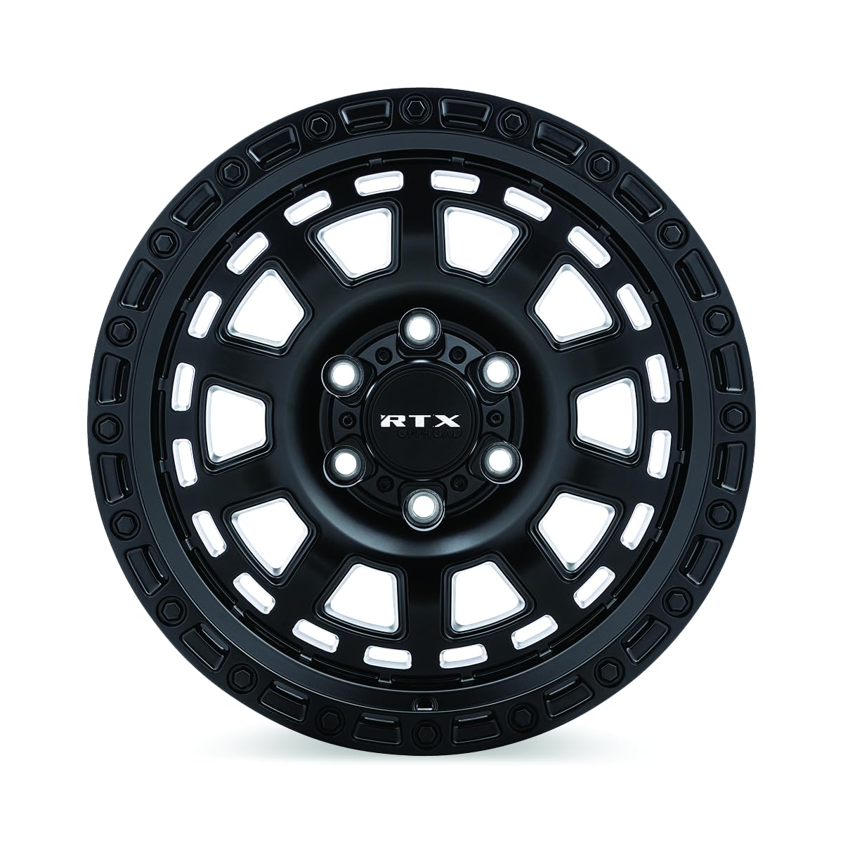 Custom RTX Wheel - 18x9, 0 Offset, 6x139.7 Bolt Pattern, 106.1mm Hub - Satin Black Rim