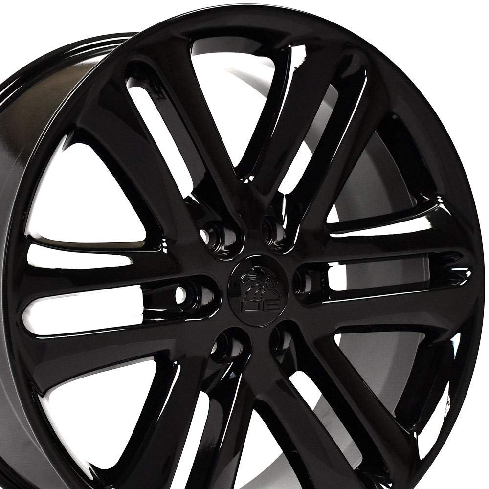 22 Inch OE Wheels FR76 Rim Fits F-150 Style 6x135 22x9 Gloss Black - Hollander 3918 (1)