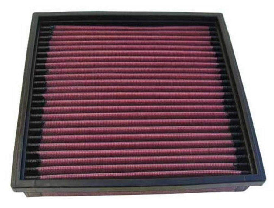 K&N Engine Air Filter: Washable, Increase Power & Acceleration, Replacement Car Air Filter: Compatible 1967-2008 VOLKSWAGEN/JAGUAR/AUDI/PORSCHE (Polo, Vanagon, XJ6, XJ12, 5000, 200, Quattro), 33-2003
