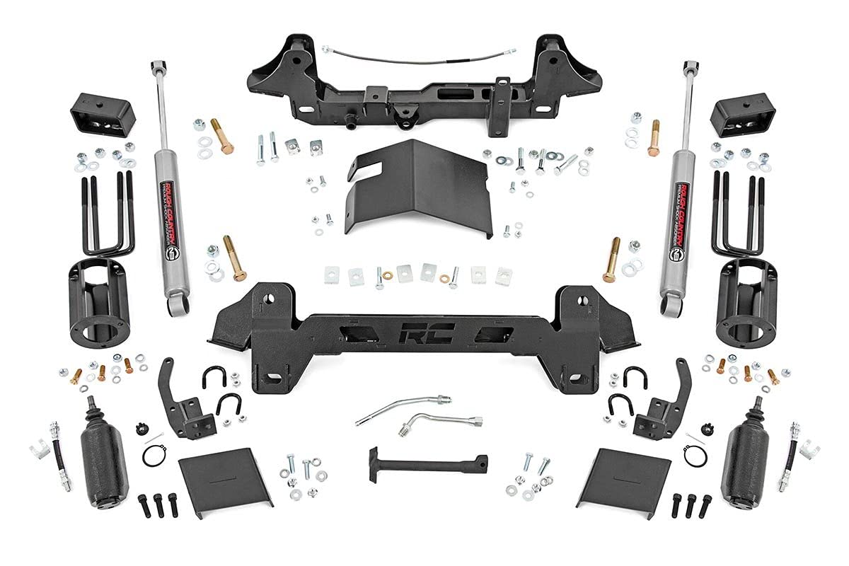 6" Suspension Lift Kit Rough Country for Toyota Tacoma (1996-2004) - Strut Spacers & N3 Rear Shocks