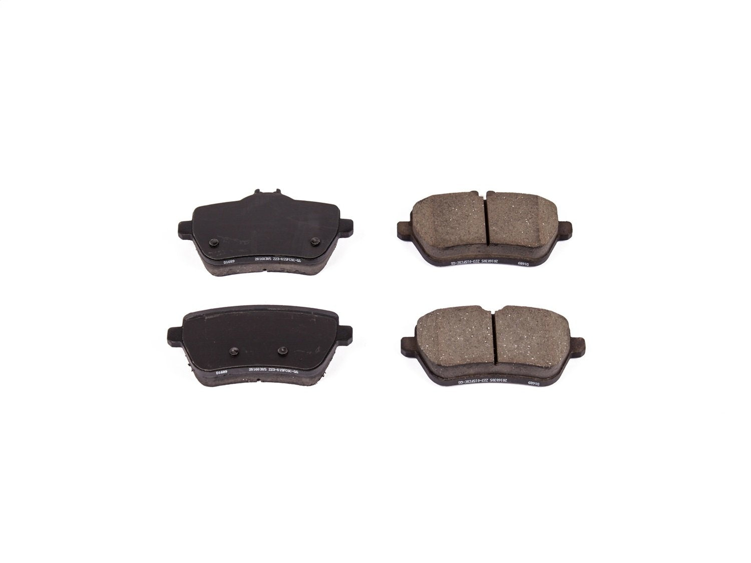 Power Stop Rear Z23-1689 Z23 Evolution Sport Brake Pad, 1 Pack