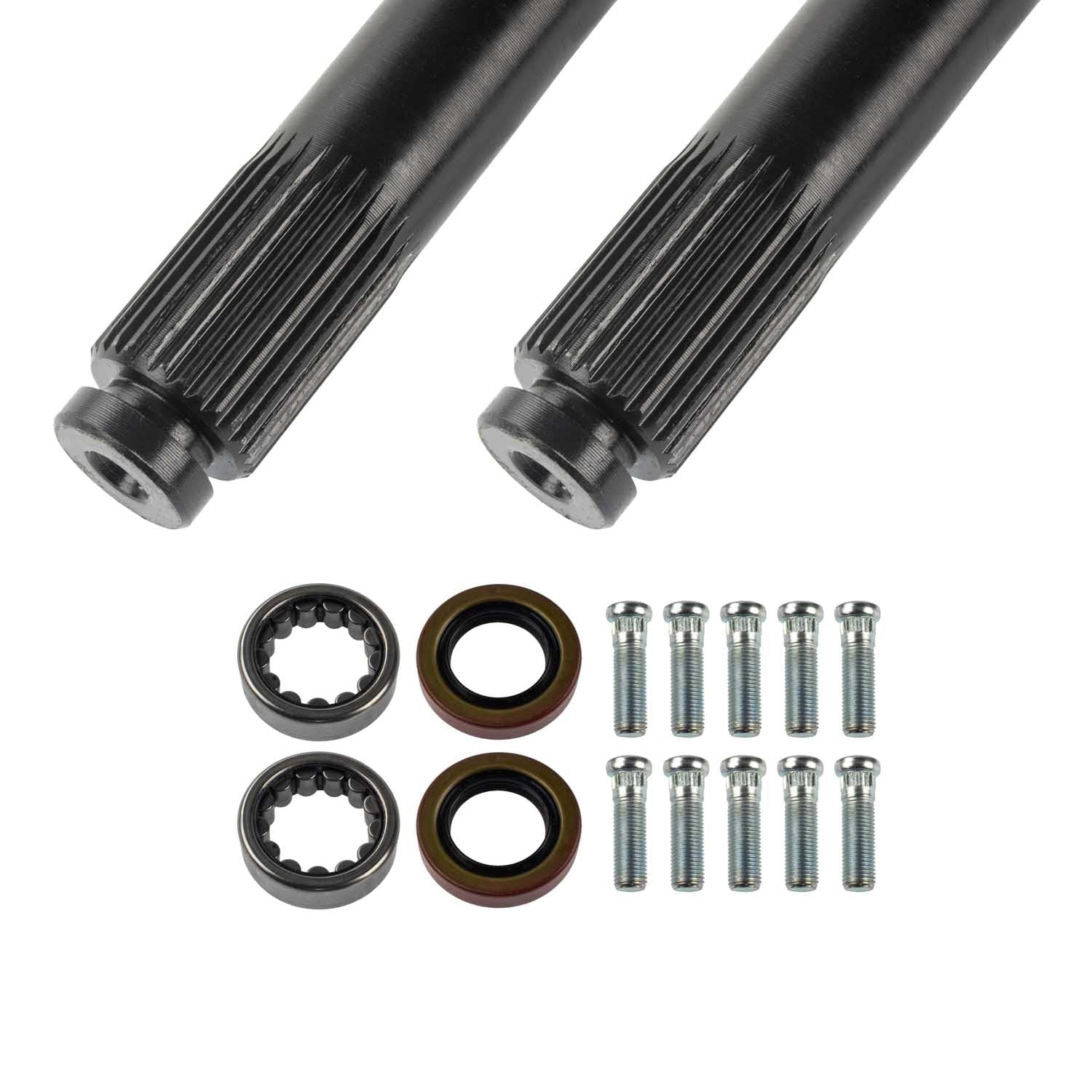 Motive Gear Performance Differential MG22101 - Ten Factory Axle Shaft; Rear; 30.120 in. Overall Length; 28 Spline; 5 Lug; Dual BC;