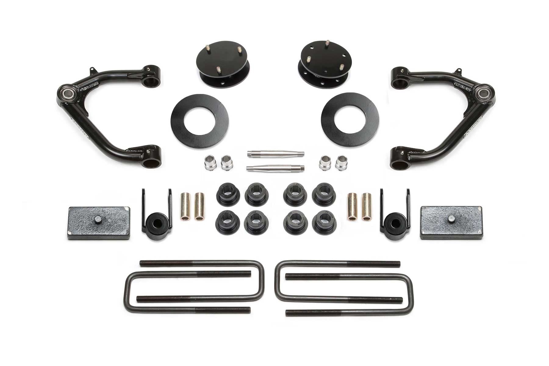 Fabtech Uniball K1131 Lift System 3.5 In. Lift w/ARC Spring Spacer Kit Uniball Lift System
