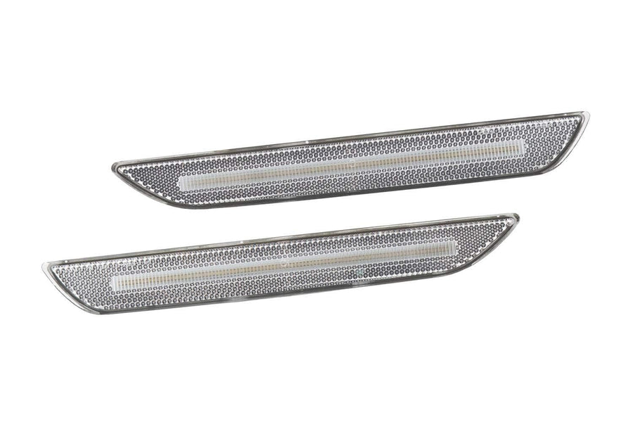 LED Sidemarkers Diode Dynamics for 2015-2021 EU/AU Ford Mustang, Clear (Pair)