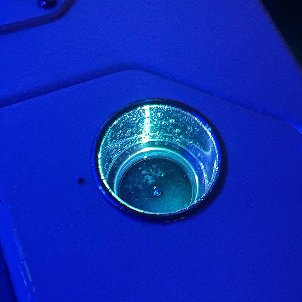 Round Shadow-Caster Accent Light RGB Black Anodized Alum... [SCM-RAL-RGB-0.4-AB]