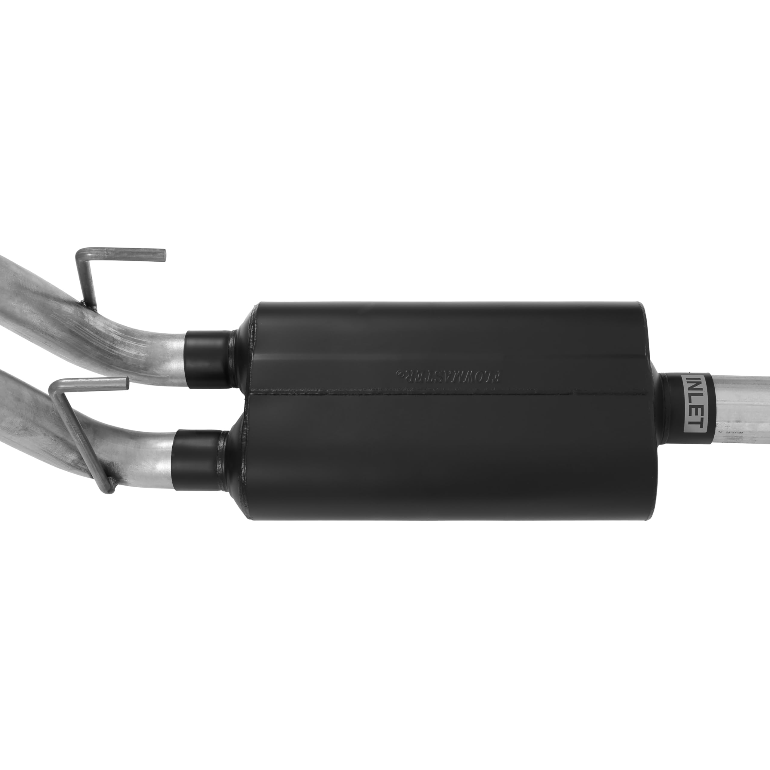 American Thunder Flowmaster 17424 Cat-Back Exhaust Kit Dual 2.5 Inch Tailpipes Aluminized Steel 3 Inch Polished Stainless Steel Tips Compatible with 2006-2008 Dodge Ram 1500 4.7L