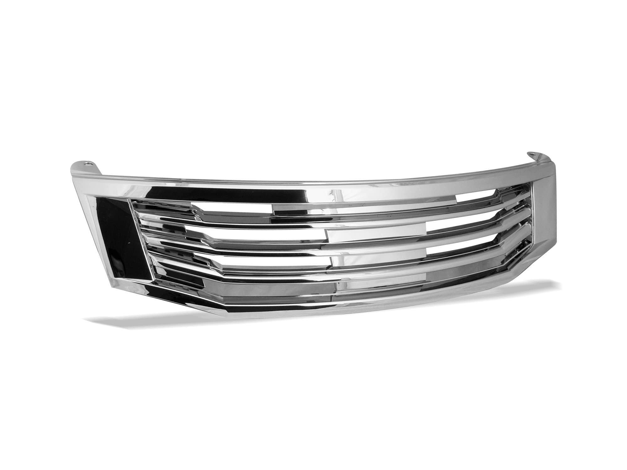 7148987 Armordillo USA Horizontal Grille Fits 2008-2010 Honda Accord Sedan-Chrome