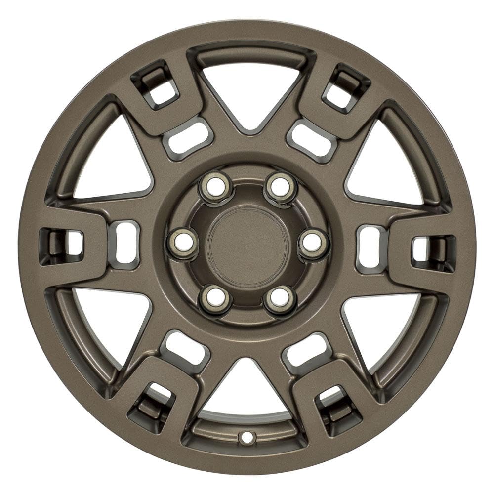17 Inch OE Wheels Rim Fits 4Runner TRD Style 6x139.7 17x7 Satin Bronze - Hollander 75167 (1)