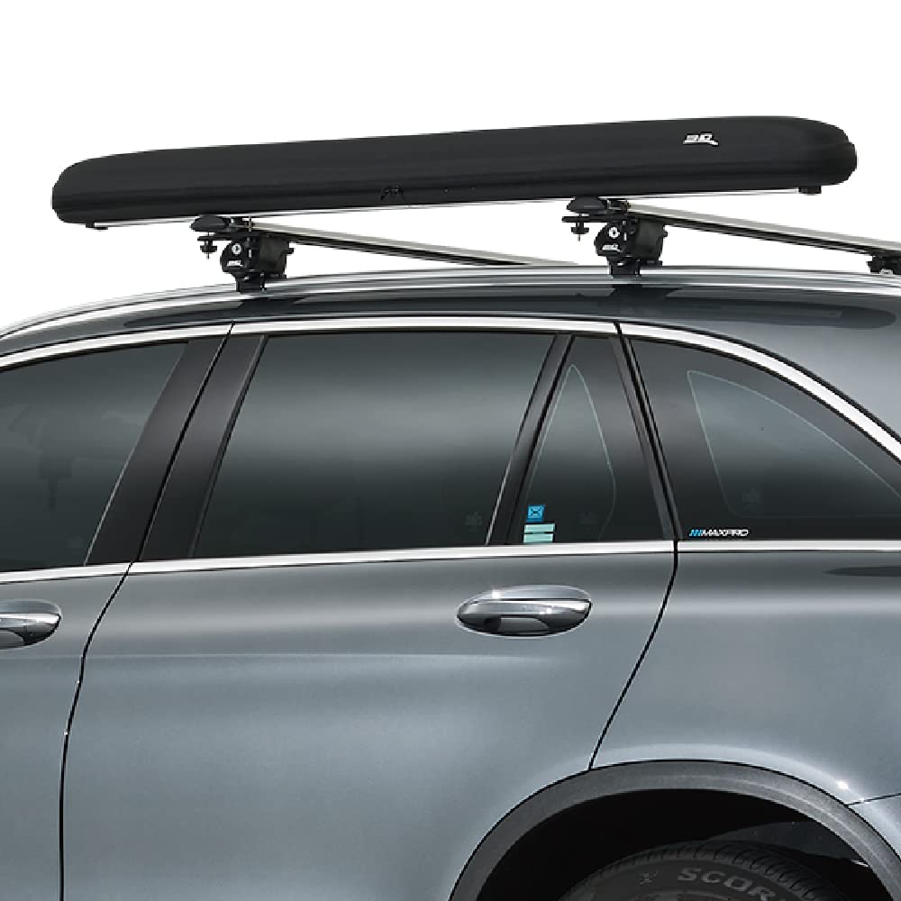 3D MAXpider Nylon Custom Fit Awning (Black Silver) Compatible with 3D Roof Top Side Awning - Universal