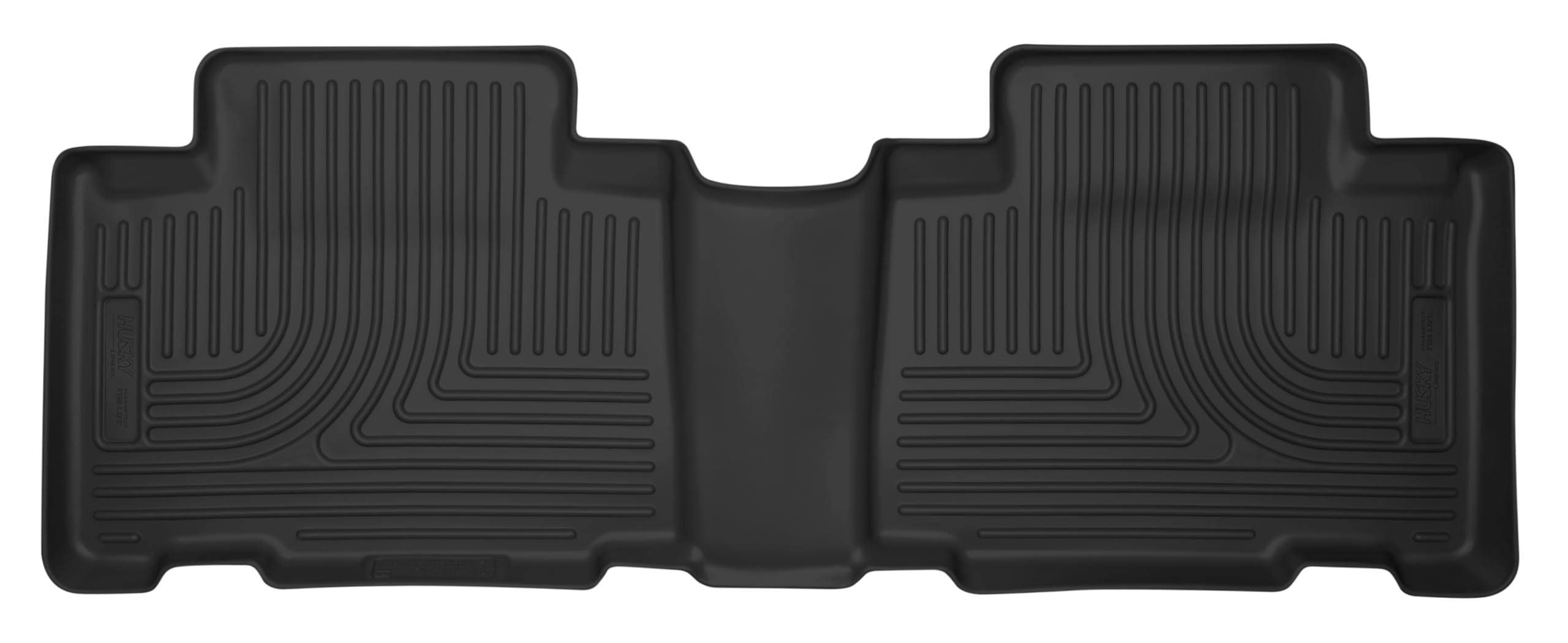 Husky Liners Floor Mats X-act Contour | Fits 2013 - 2018 Toyota RAV4 (Excludes Hybrid & EV) | 2nd Row, 1-pc Black - 52531