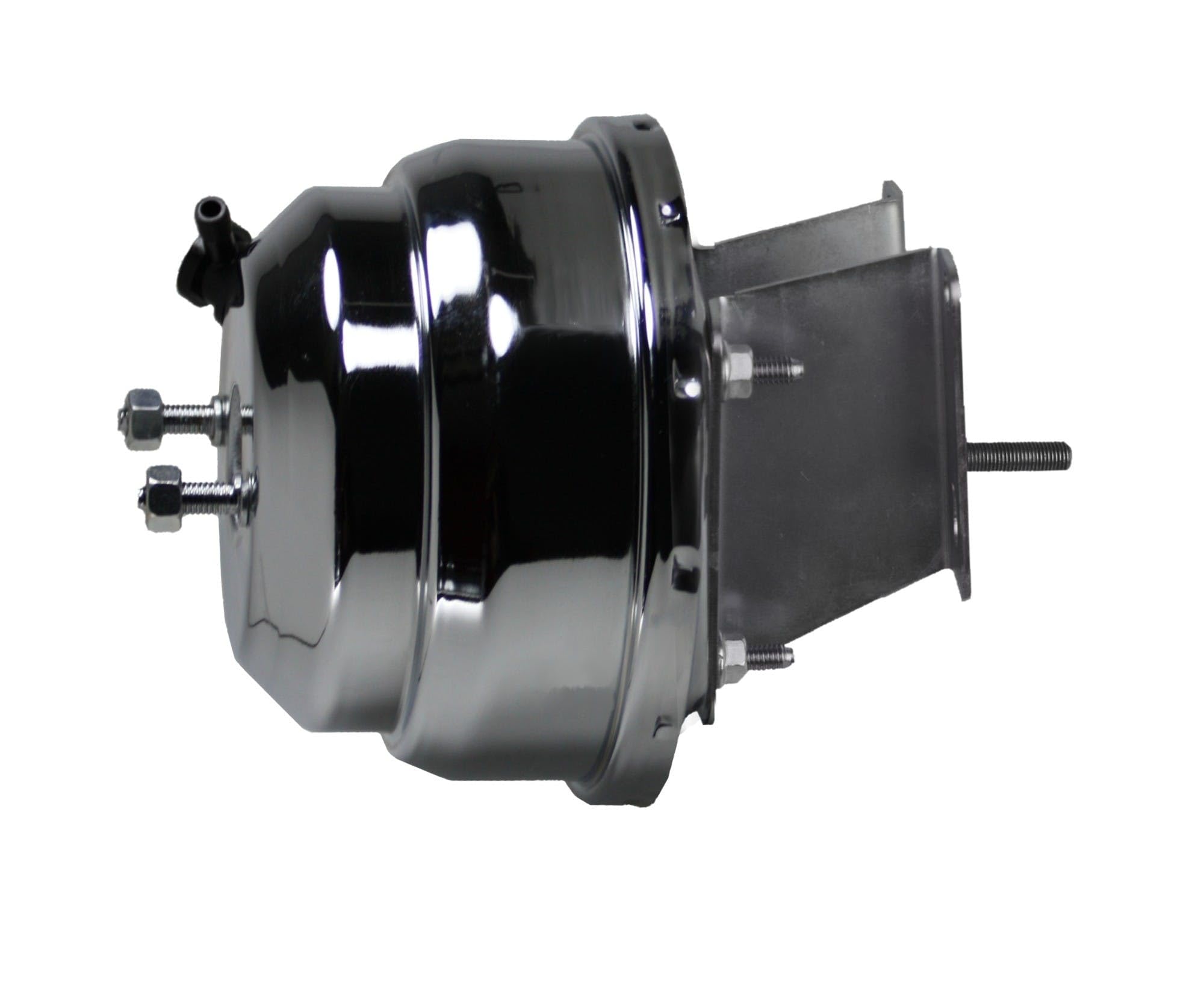 Compact-10 Series Leed Brakes 8 Inch Dual Power Booster Kit With Disc/Drum Valve Chrome