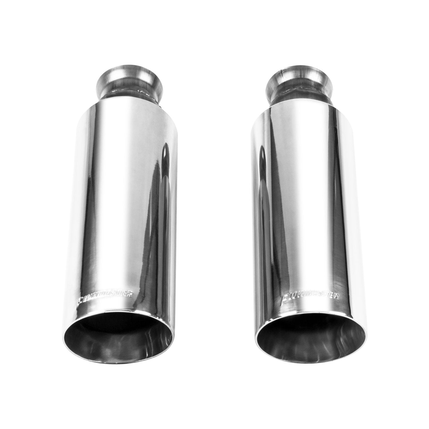 Flowmaster Exhaust Tip 15356 4 Inch Angle Cut Polished 304 Stainless Steel Direct Fit Compatible with 2009-2024 Classic Body RAM 1500 5.7L Hemi with Factory Dual Exhaust