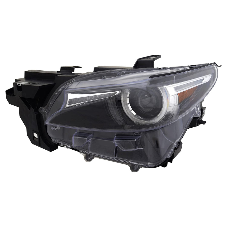 Left-Side TYC 20-9868-00 Headlight Assembly Compatible with 2016-2021 Mazda CX-9