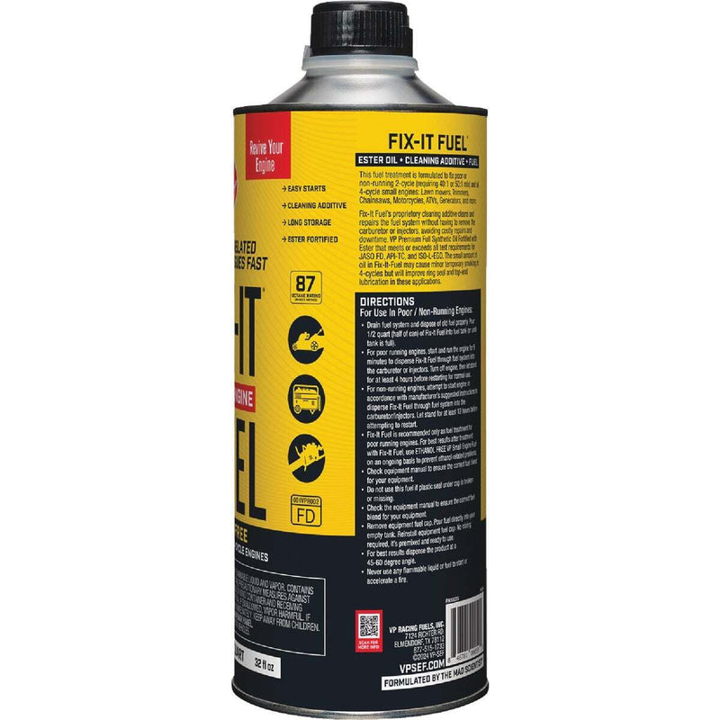Fix-It Fuel VP Racing Fuels 6635 for 2-Cycle and 4-Cycle Small Engines (1 Pack)