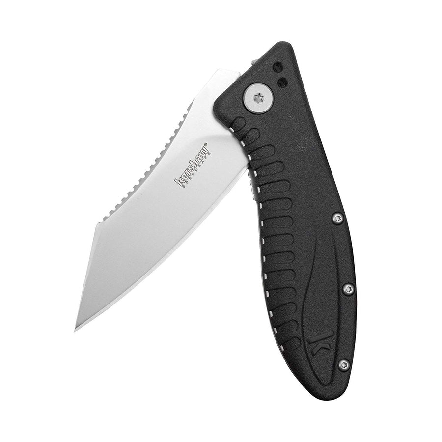 Grinder Kershaw Assisted Opening Flipper Knife (3.25" Bead Blast) 1319