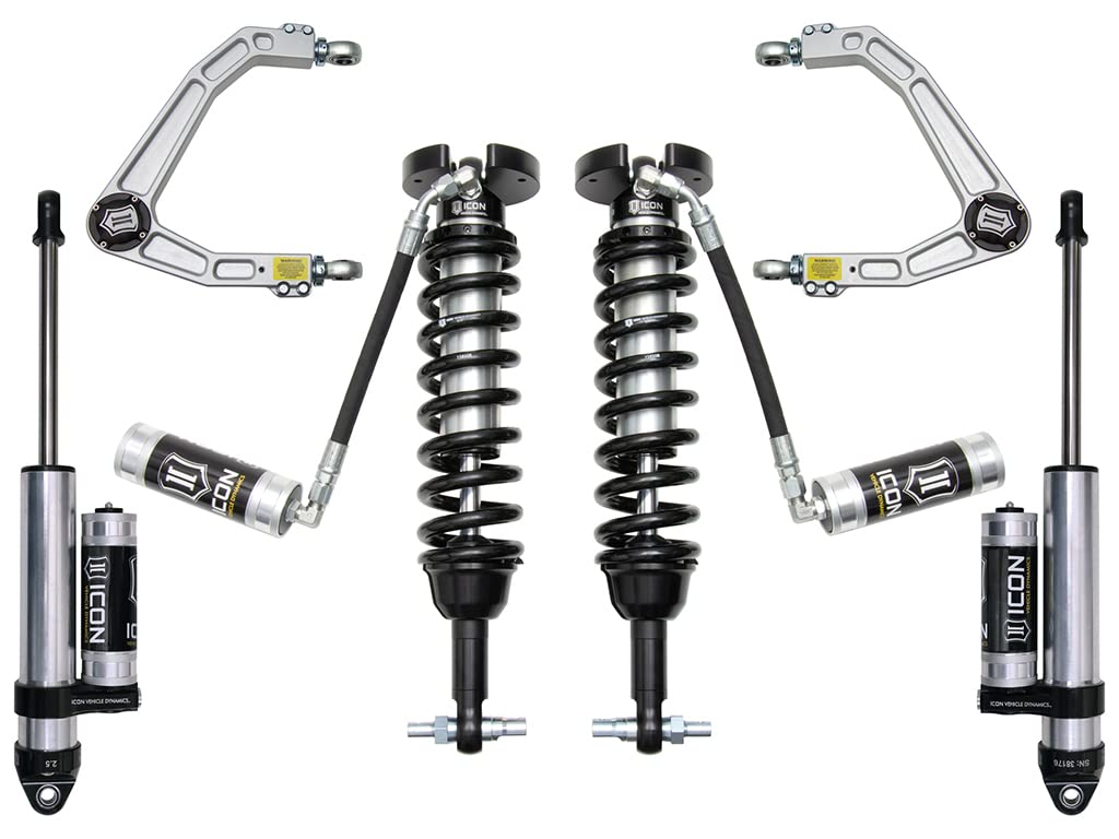 1.5-3.5" Lift, ICON Stage 3 Suspension System, Billet UCA, Compatible with 2019-2023 GM 1500, K73063